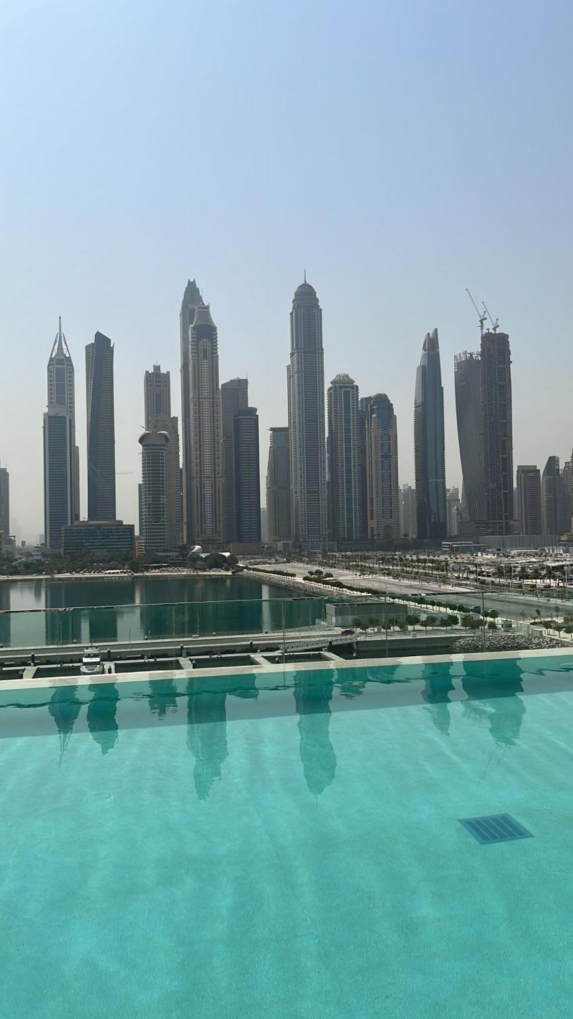 Silkhaus Palm View 1Bdr With Private Beach In Emaar Beachfront Dubai Ngoại thất bức ảnh
