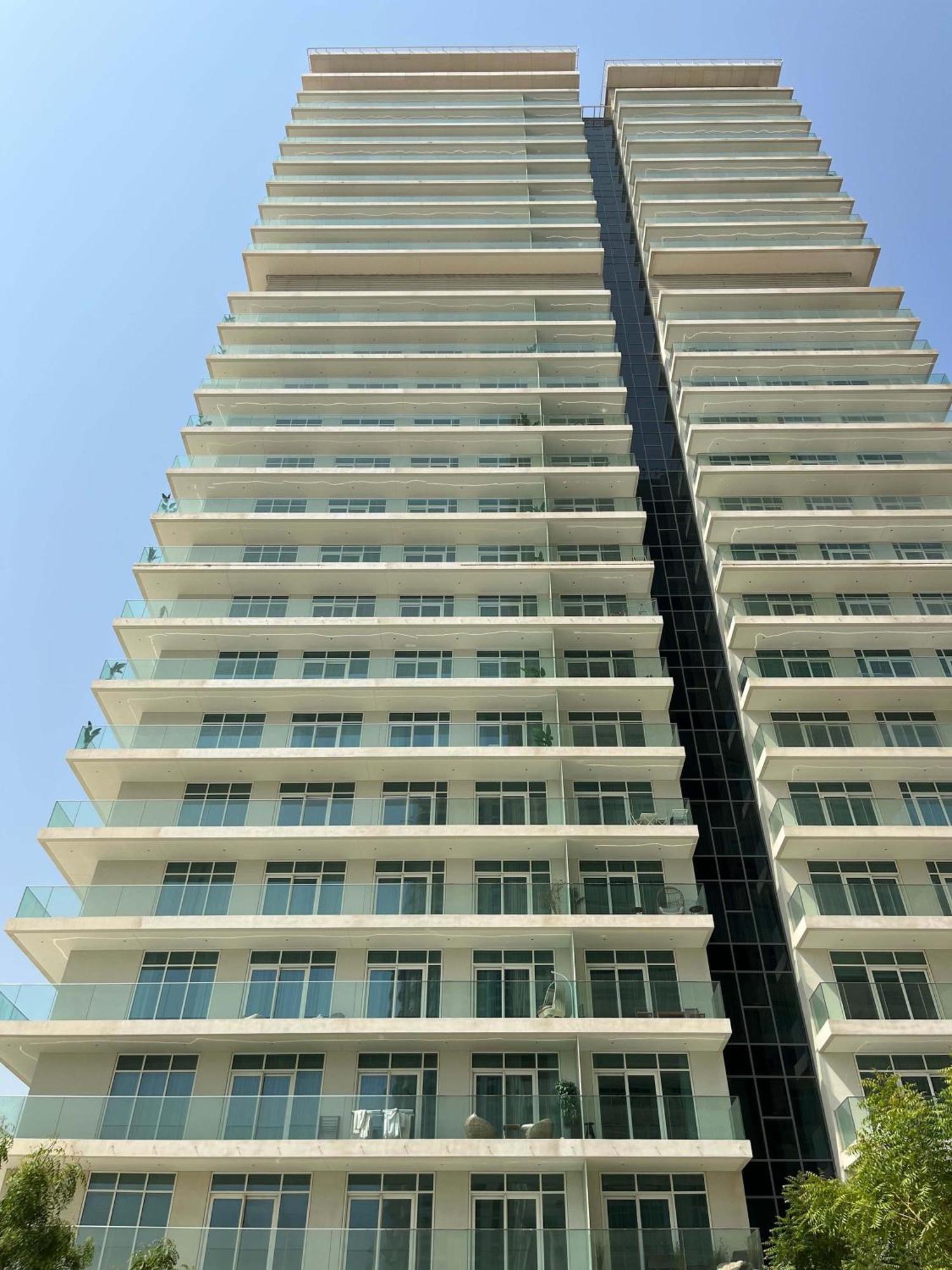 Silkhaus Palm View 1Bdr With Private Beach In Emaar Beachfront Dubai Ngoại thất bức ảnh