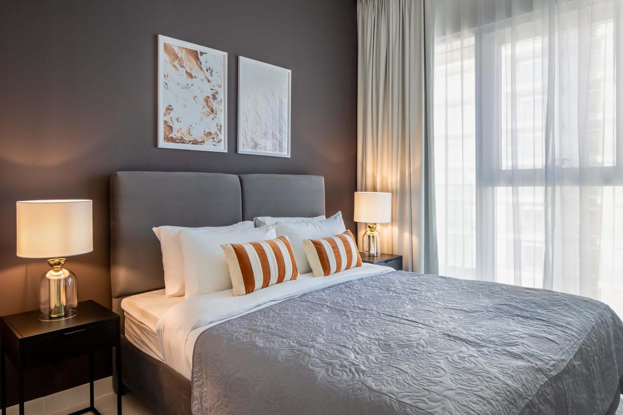 Silkhaus Palm View 1Bdr With Private Beach In Emaar Beachfront Dubai Ngoại thất bức ảnh
