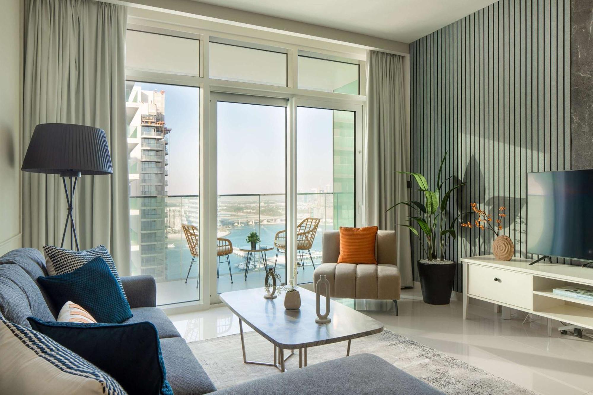 Silkhaus Palm View 1Bdr With Private Beach In Emaar Beachfront Dubai Ngoại thất bức ảnh