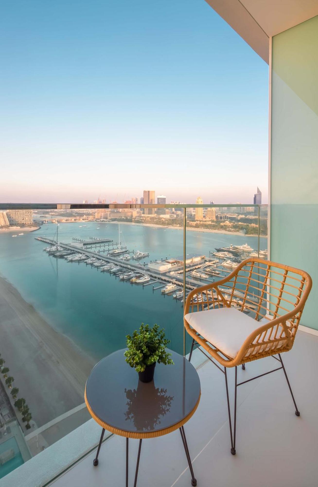 Silkhaus Palm View 1Bdr With Private Beach In Emaar Beachfront Dubai Ngoại thất bức ảnh